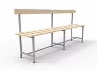  Скамья СТ-6 (со спинкой)