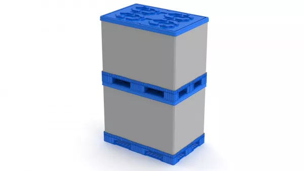 Облегченный пластиковый контейнер Polybox